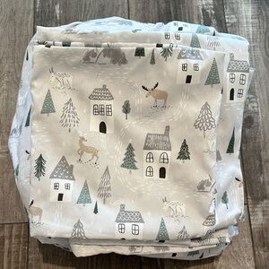 King Bedding Set - Cynthia Rowley Festive Holiday - Fitted, flat, 2 pillow cases